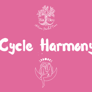 Bia Beo Cycle Harmony herbal tea label