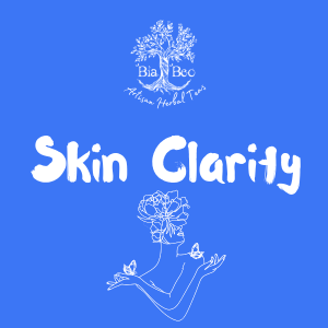 Bia Beo Skin Clarity herbal tea label